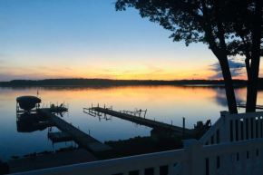 Waterfront Lake Mitchell Home with Sunset Views